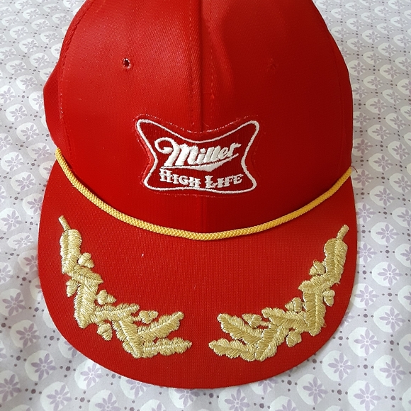Vintage 1980s Miller High Life snapback cap - Picture 2 of 8